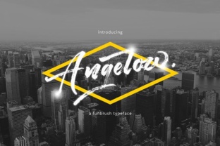 Angelow: A Script Handwritten Font That Earns Its Place