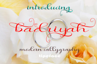 Badriyah: A Handwritten Font That Feels Like Real Ink on Paper