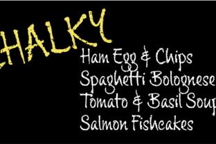 Chalky: A Distinctive Display Font for Digital Branding