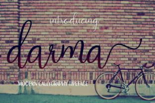 Darma Handwritten Font for Crafters & Small Business Owners