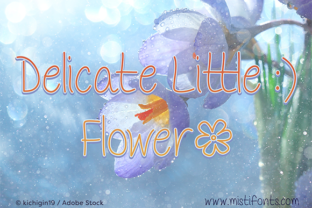 Delicate Little Flower: A Script Handwritten Font for Scroll-Stopping Brand Moments
