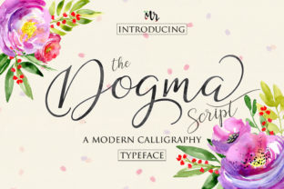 Dogma Script: A Fluid Handwritten Typeface for Editorial Design