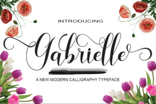 Gabrielle: A Handmade Script Font That Builds Trust