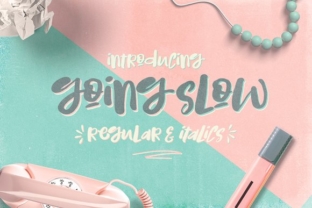 Going Slow: A Script Handwritten Font That Builds Brand Warmth