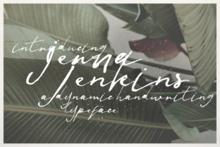 Jenna Jenkins: A Rustic Handwritten Font for Crafters