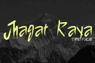 Jhagat Raya: A Hand-Painted Script Font That Elevates Digital Branding