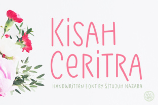 Kisah Ceritra: A Handwritten Font That Makes Your Brand Feel Human