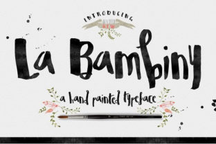 La Bambiny: A Handcrafted Script Font That Feels Like a Signature