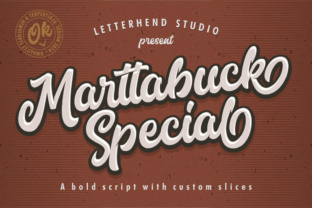 Marttabuck: A Bold Script Font That Makes Your Brand Feel Human