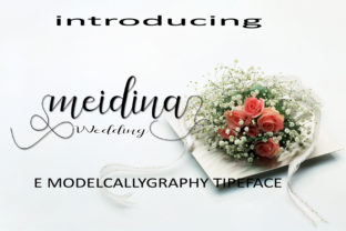 Meidina Handwritten Font for Crafters & Small Shop Owners