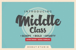 Middle Class: A Thoughtful Script Font for Editorial Warmth