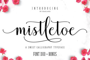 Mistletoe: A Refined Handwritten Font for Editorial Design