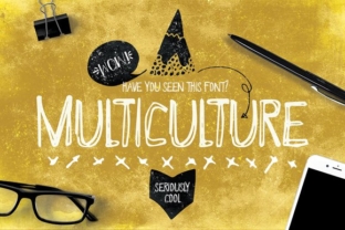 Multiculture: A Handcrafted Script Typeface for Digital Warmth