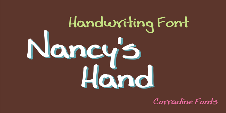 Nancy s Hand Family: A Warm, Expressive Script Font for Digital Brands