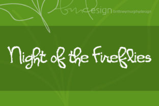 Night of the Fireflies: A Handwritten Font That Feels Like Your Brand’s Secret Smile
