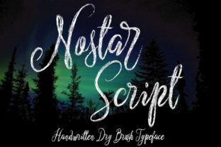 Nostar Script Font: Handwritten Charm for Crafters & Sellers