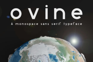 Ovine: A Sweet, Clean Sans Serif Font for Handmade Creators