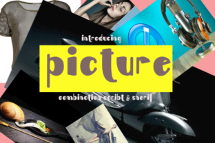 Picture Font: A Hand-Lettered Sans Serif for Editorial Charm
