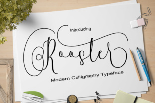 Rooster Script: A Premium Handwritten Font for Scroll-Stopping Campaigns