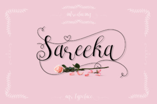 Sareeka: A Modern Script Font for Editorial Warmth