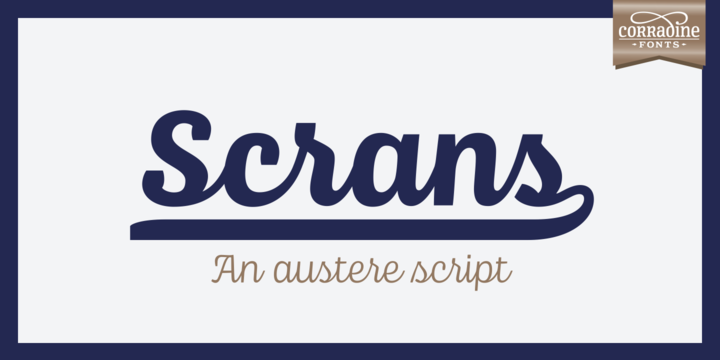 Scrans Family: A Script Handwritten Font That Converts