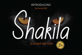 Shakila: A Smooth-Line Script Font for Editorial Clarity