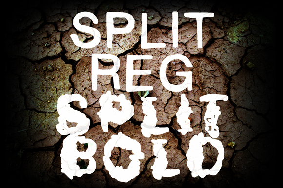Split: A Decorative Typeface for Editorial Impact