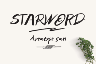 Starword: A Playful Handwritten Font That Feels Like a Real Person Wrote It