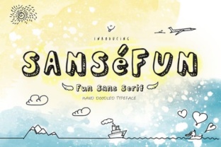 Sunse Fun: A Playful Sans Serif Font for Digital Branding