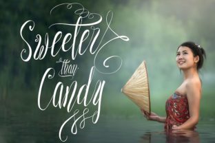 Sweeter Than Candy Font: A Handwritten Touch That Elevates Your Brand