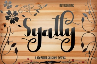 Syatty Handwritten Font for Campaign Visuals