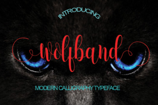 Wolfband: A Modern Handwritten Font for Crafters & Sellers